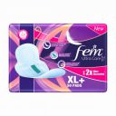 Fem Ultra Care Sanitary Pads for Women - XL+(Pack of 50) with wings...