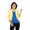 femmibella Womens Shrug (SR001CR_S_FM_Yellow_Small)...