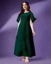 FEMVY Round-Neck Fit & Flare Dress...