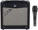 Fender Mustang I 2300104900 (V2) 230V Guitar Amplifier + Sennheiser Xs-1 Dynamic Cardioid Microphone For Solo Vocals, Speech And Choir Miking...