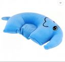 FENZI KIDS Mustard Seeds Animals Baby Pillow Pack of 1  (Skyblue)...