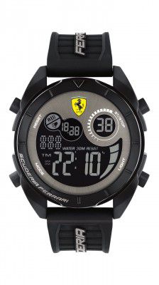 Ferrari Digital Grey Dial Mens Watch-0830878