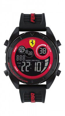 Ferrari Digital Red Dial Mens Watch-0830877