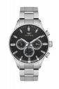 Ferro Analog Black Dial Men's Watch-FM11180A-A2...