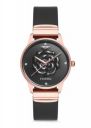 Ferro Analog Crystals Round Dial Women's Watch with mesh and Bracelet Straps...