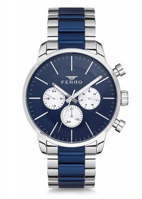 Ferro Aversa Analog Blue Dial Men's Watch-FM1774A-L