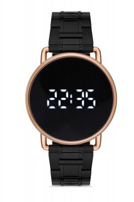 Ferro Digital Black Dial Unisex-Adult Watch-F11064A-R