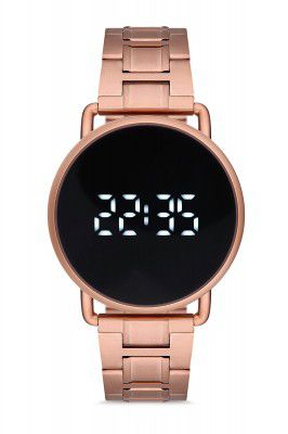Ferro Digital Black Dial Unisex-Adult Watch-F11064A-C