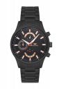 Ferro Pisa Analog Black Dial Men's Watch-FM11915A-G...