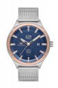 Ferro Stainless Steel Venedik Analog Blue Dial Men's Watch-F11090C-E3, Band_Multicolor...