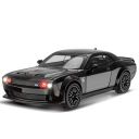 FEXXA 1:32 Scale Exclusive Alloy Metal Pull Back Die-cast Car Model with Sound Light Mini Auto Toy (Dodge Challenger-Black.)...