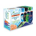 Fiama Men Celebration Pack with 4 Unique Body Wash Shower Gels for Men, 500ml (125ml Pack of 4)...
