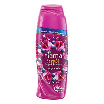 Fiama Scents Body Wash Juniper & Geranium, Shower Gel With Skin Conditioners, 8 Hour Fragrance Lock Technology, Tested By Dermatologists, 250ml Bottle