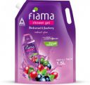 FIAMA Shower Gel Blackcurrant & Bearberry Body Wash Pouch (1.5 L)...