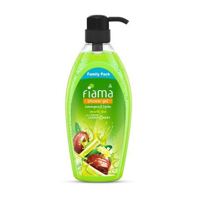 Fiama Shower Gel Lemongrass & Jojoba Body Wash with Skin Conditioners for Smooth Skin 900 ml bottle