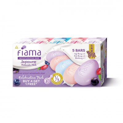 Fiama Skin Barrier Strengthening Moisturizing Soap Bar 125gx5