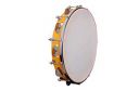Fibre Dafli 8 inch Hand Percussion Musical Instrument (Yellow, Random Colour)...