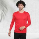 FICKA Solid Men Round Neck Red T-Shirt...