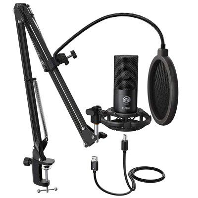 Fifine T669 Condenser USB Microphone Kit
