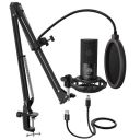 Fifine T669 Condenser USB Microphone Kit...