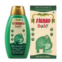 Figaro Baby Massage Oil with Goodness of Natural Olive oil enriched with vitamin E, Dermatologically tested, 400 ml...