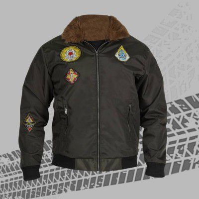 Fighter FTRBMR-AGN-S Riding Protective Jacket  (Green, S)