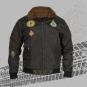 Fighter FTRBMR-AGN-S Riding Protective Jacket  (Green, S)...