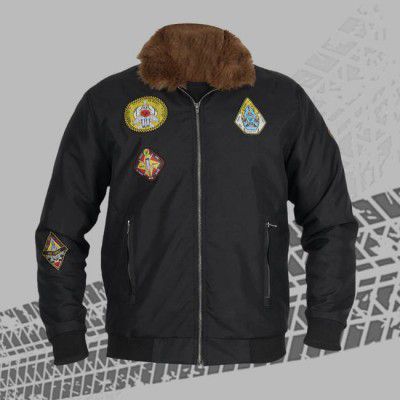 Fighter FTRBMR-BLK-L Riding Protective Jacket  (Black, L)