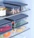 FIGMENT Fridge Storage Boxes Freezer Storage Containers, Container for Kitchen Storage Set (Food Container pack of 2)...