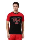 Fila Men's Straight T-Shirt (12012155_C.RED M)...