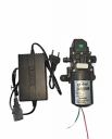 Filox Water Pump Battery Sprayer Motor High Performance 100 PSI Pressure Switch DC 12V 80W Micro Electric Diaphragm + Free Adapter SMPS (Black)...