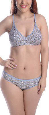 FIMS - Fashion is my style Women Cotton Bra Panty Set for Women Lingerie Set Bra Panty Set 