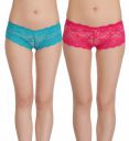 FIMS - Fashion is my style Women's Lace & Net Bikini Panty...