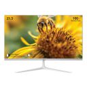 FINGERS The Big Picture LED Monitor Satin-2150 [21.45 (51.48cm), FHD (1920x1080 px), Ultra-Slim & Frameless, 16.7 M Colours, Wall Mountable, VGA, HDMI with 100HZ (Stunning White)...