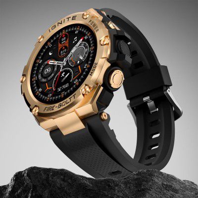 Fire-Boltt Assault Rugged Smartwatch – 1.5" HD Display, Bluetooth Calling, 600mAh Battery