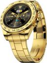 Fire-Boltt Blizzard 32.5mm (1.28) Luxury watch with BT Calling,Stainless Steel Body Smartwatch  (Gold Strap, Free Size)...