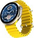 Fire-Boltt Cyclone Pro, 36.3mm (1.43) AMOLED display, 466*466 px resolution, 123 Sports Smartwatch (Yellow Strap, Free Size)...
