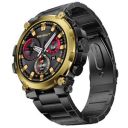 Fire-Boltt Dominian 36.3mm (1.43") AMOLED Display, Stainless Steel Design, (Black Gold)...