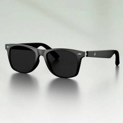 Fire-Boltt Fire-Lens Dune Smart Glasses | Bluetooth Audio | Hands-Free Calls | Voice Assistant (Smart Glasses, Jet Black)
