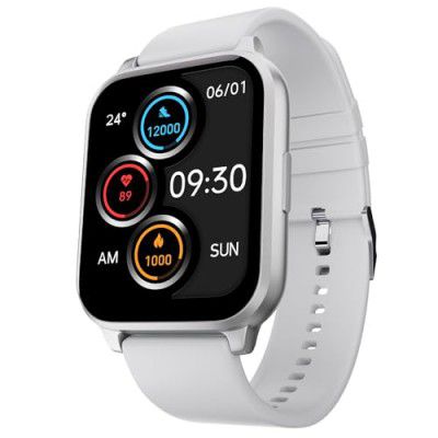 Fire-Boltt Ninja 3 Plus 1.83" Display Smartwatch Full Touch with 100+ Sports Modes with IP68, Sp02 Tracking, Over 100 Cloud Based Watch Faces (Grey)