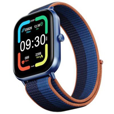 Fire-Boltt Ninja Call Pro Max Nyluxe Smart Watch 2.01 inch Display (Midnigth Blue)