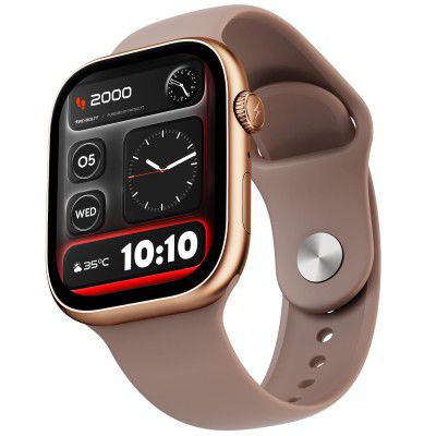 Fire-Boltt Ninja X Ring Smart Watch with 1.96” Large Display, Bluetooth Calling – Pink S