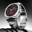 Fire-Boltt Obsidian 33.5mm (1.32 inch) AMOLED Display, Stainless Steel Design...