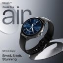 Fire-Boltt Phoenix Air Smart Watch 1.26” Round Display, Rotating Button, Wireless Charging, Carbon Black...