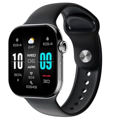 Fire-Boltt Ring X Smartwatch 2.01” Display (Black S)