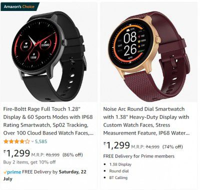 Fire-Boltt Smartwatch up to 85% Off