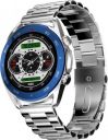 Fire-Boltt Spectre Stainless Steel Luxury, 33.5mm (1.32 inch) Display, 360*360 Px High Res Smartwatch (Silver Strap, Free Size)...