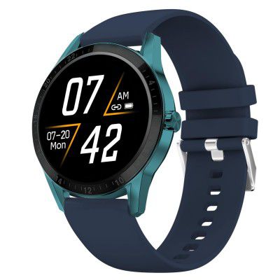 Fire-Boltt Talk Bluetooth Calling Smartwatch, 1.39" TFT Display with Dual Button (Talk, Blue)