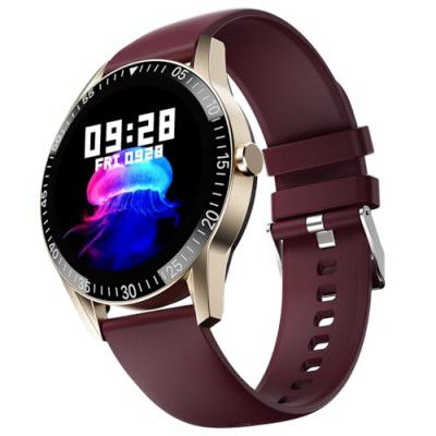 Fire-Boltt Talk Bluetooth Calling Smartwatch, 1.39" TFT Display with Dual Button (Talk, Wine)