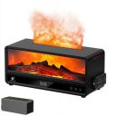 Fire Place Diffuser -7 Color Flame Fireplace Aroma Essential Oil Diffuser...
